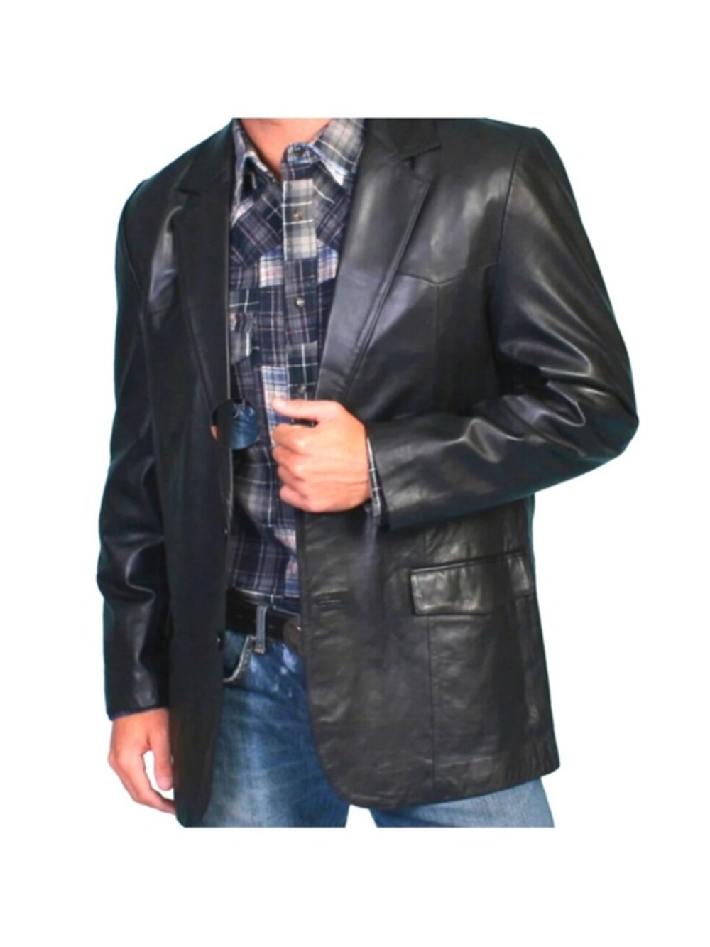Scully Men's Leather Blazer 48L